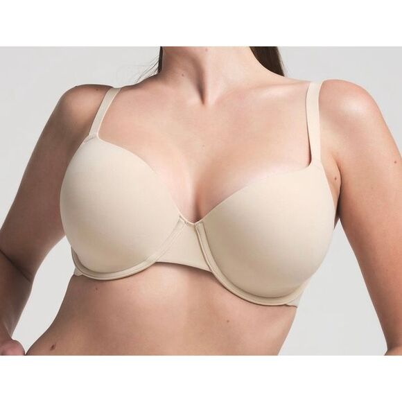 SKIMS underwire tshirt bra 36h nude - Picture 1 of 9